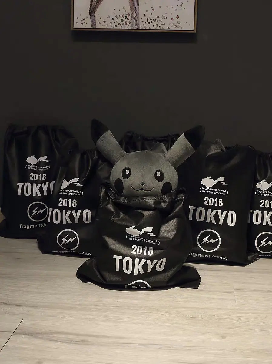 Creative Pikachu Plush Toy with Custom Logo Design