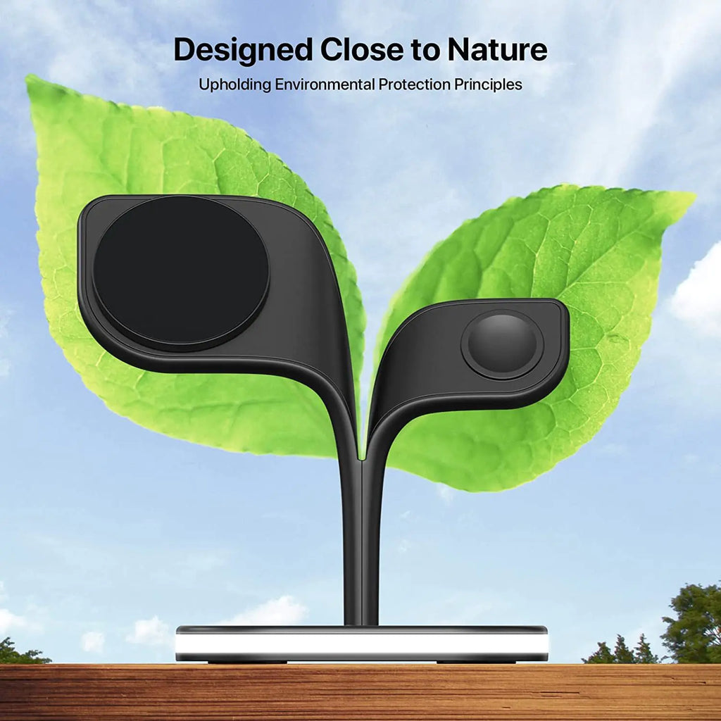 Magnetic 3-in-1 Wireless Charger