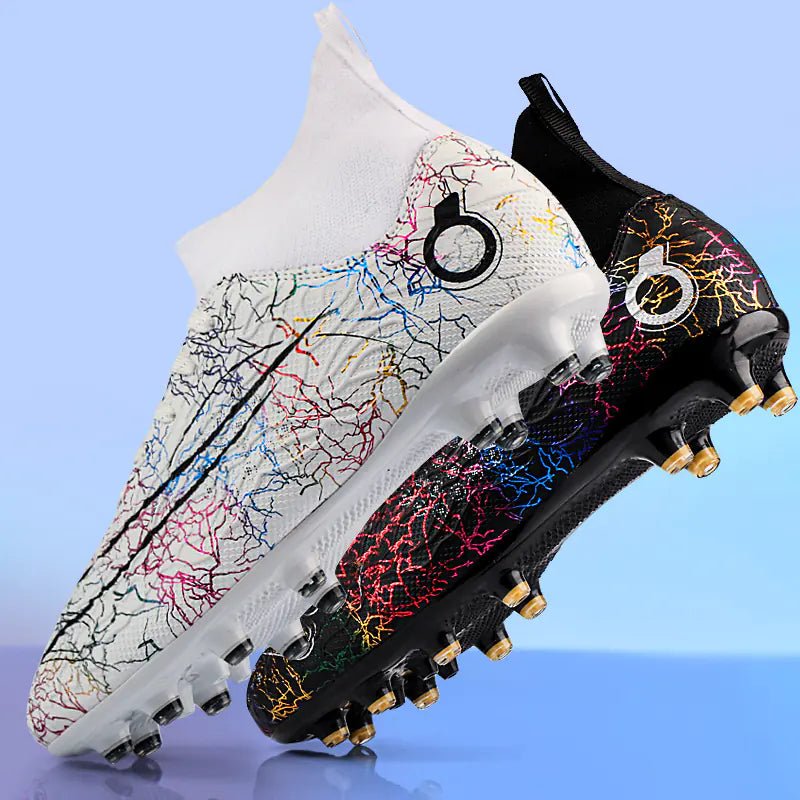 Men's Microfiber Soccer Shoes for Outdoor Training