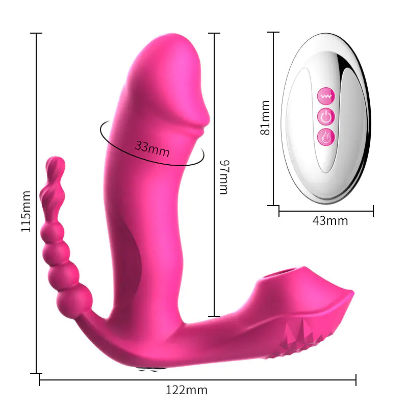 FOX M6 Wireless Remote Control Vibrating Egg for Women