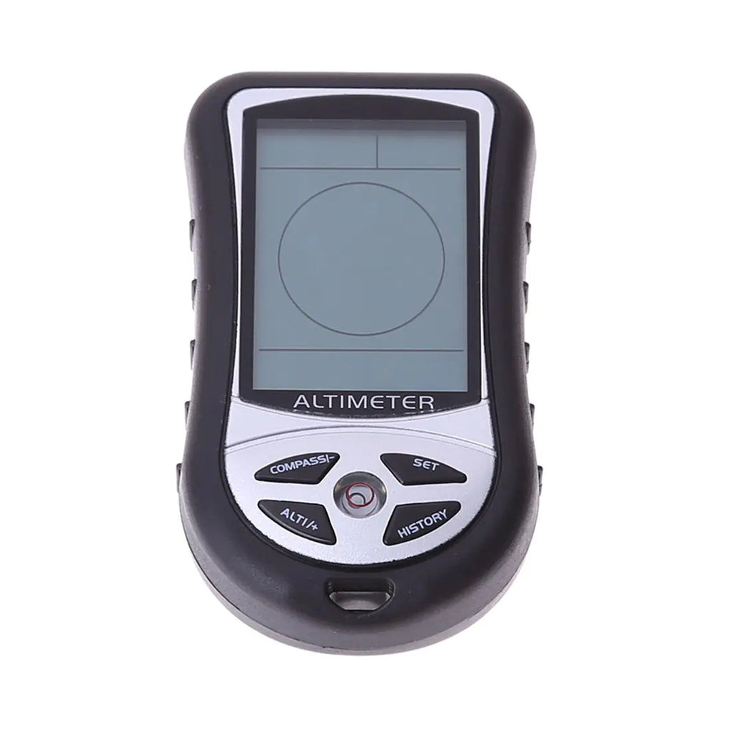 8-in-1 Handheld Electronic Altimeter with Compass