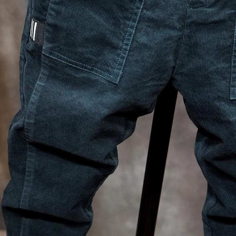 Men's Slim Fit Corduroy Stretch Casual Pants