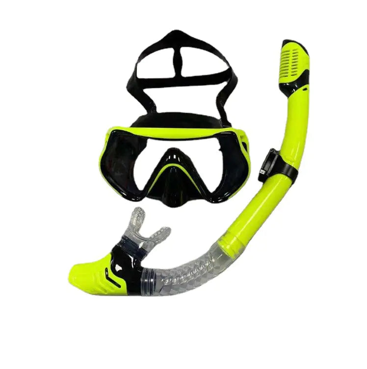 Full Dry Snorkel Mask Set for Adults - Anti-Fog