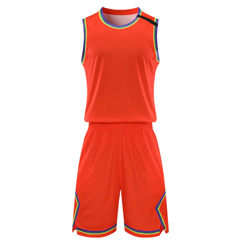 Men's Basketball Jersey Set - Breathable Training Suit
