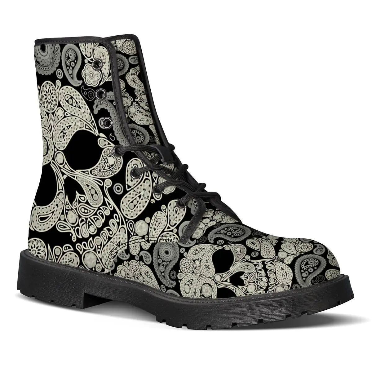 Men's British PU Fashion Tooling Boots