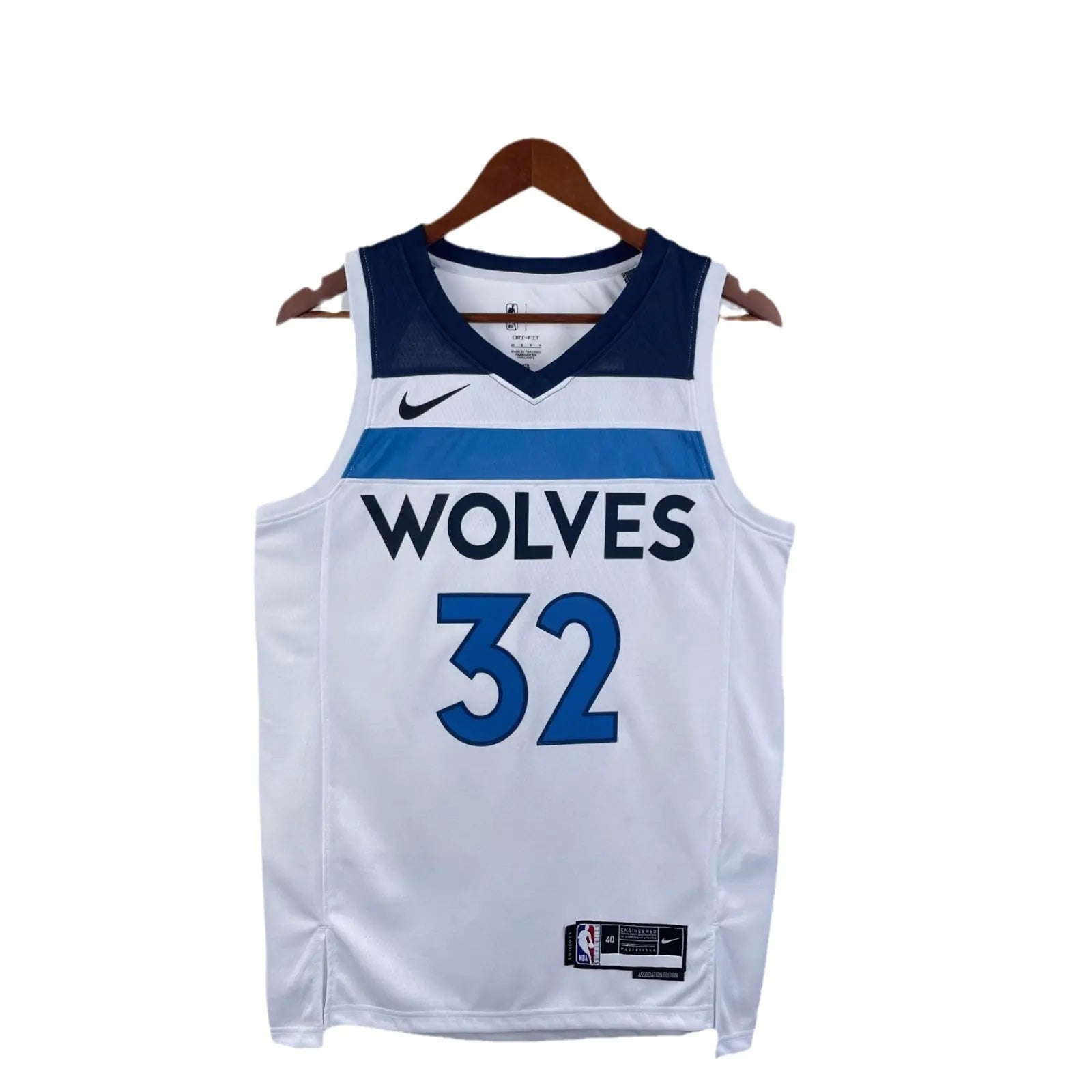 2023 Season Timberwolves Home White NBA Jerseys