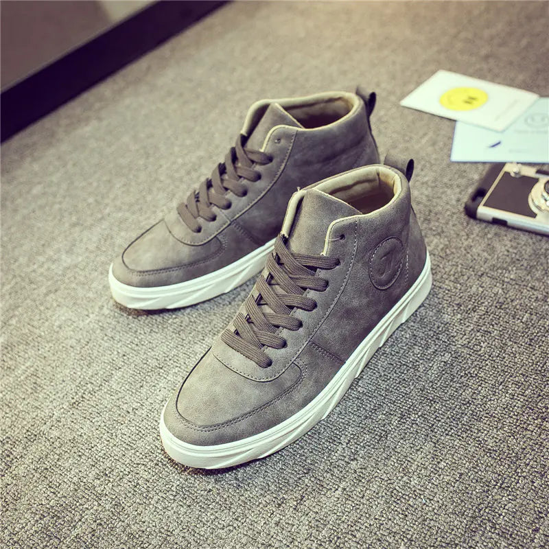 Casual High-Top Sneakers for Men