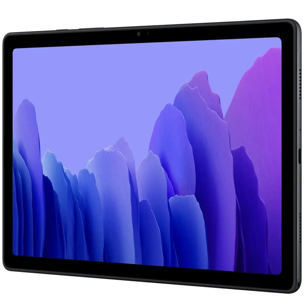 Samsung Galaxy Tab A7 10.4" (2020 WiFi + Cellular) 32GB 4G LTE Tablet & Phone (Makes Calls) GSM Unlocked International Model w/US Charging Cube - SM-T505 (WiFi + Cellular Dark Gray)