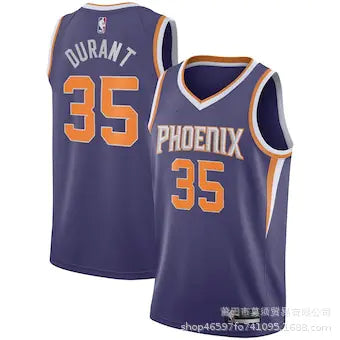 NBA New Suns Jerseys: Paul 13, Nash 35, Durant 1, Booker