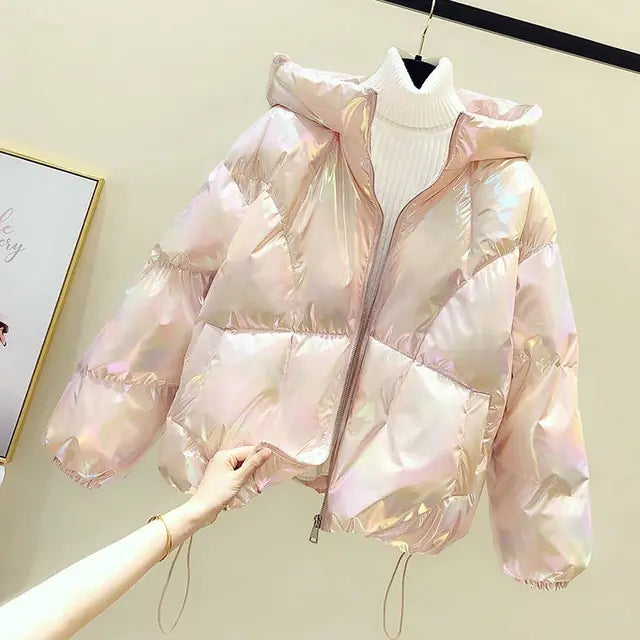 Fashionable Short Cotton-Padded Winter Jacket
