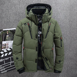 Kapuzenjacke Daunenmantel für Herren und Damen
