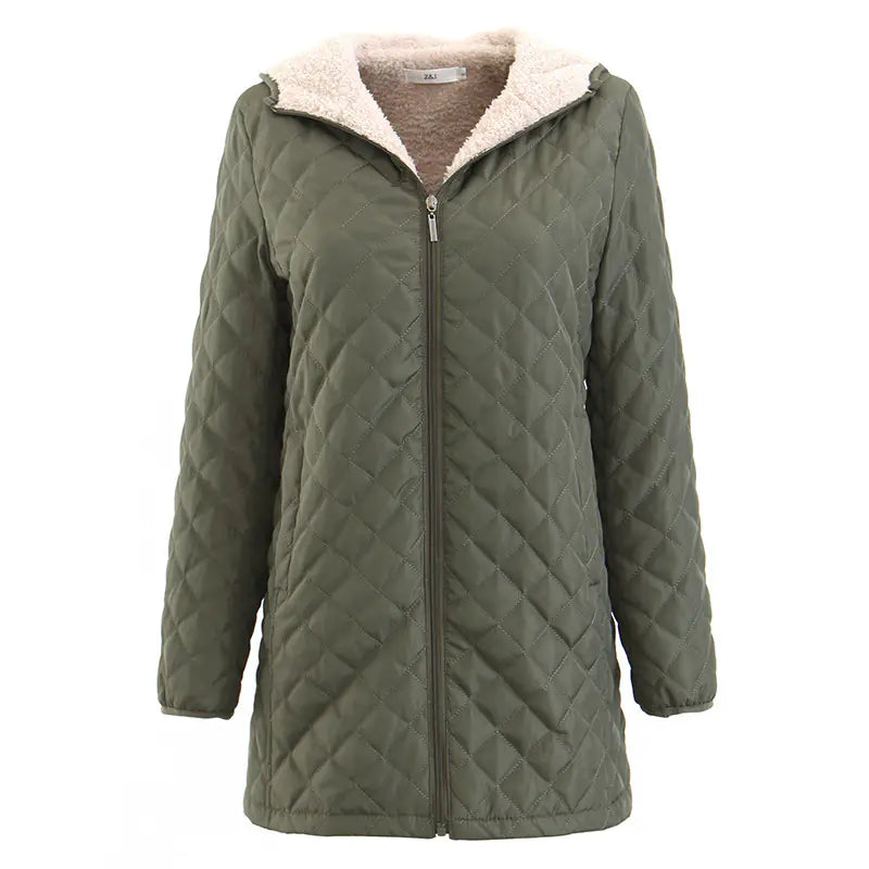 Lightweight Hooded Long Sleeve Cotton Jacket