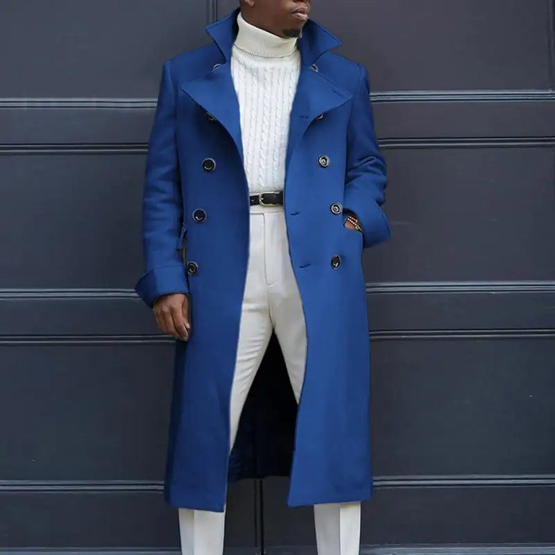 British Mid-Length Loose Trench Coat