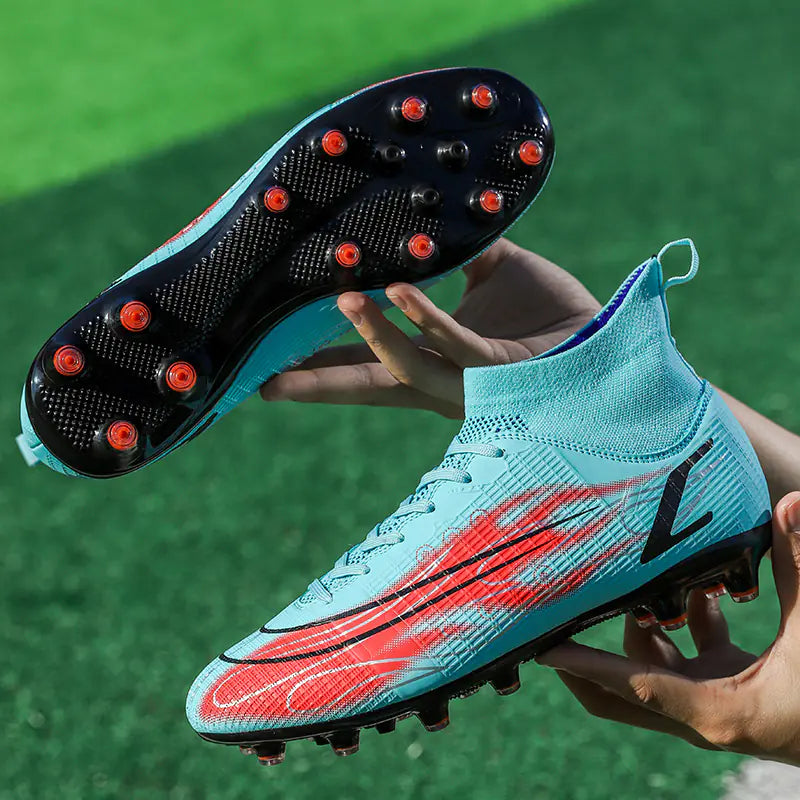 Men's Microfiber Outdoor Soccer Shoes for Kids