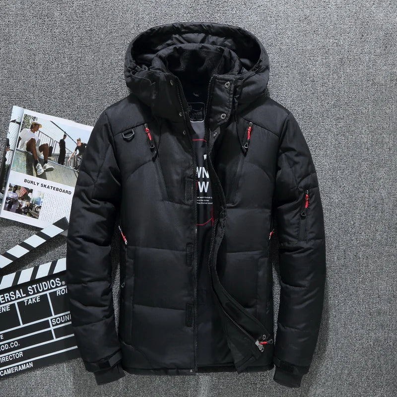 Hooded Jacket Down Coat for Men and Women