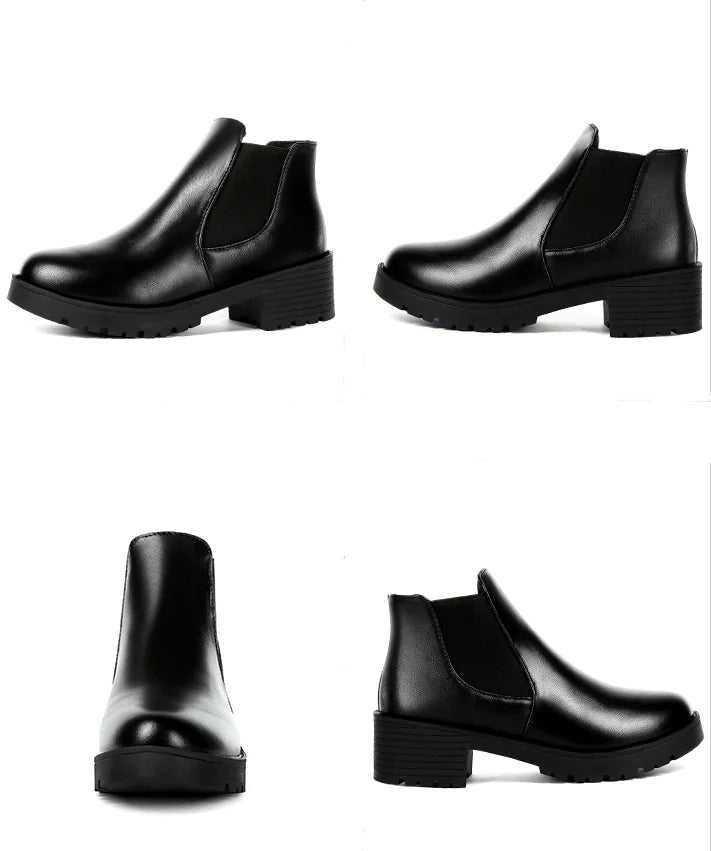 Martin Boots, British Style Women's Low Heel Casual Shoes