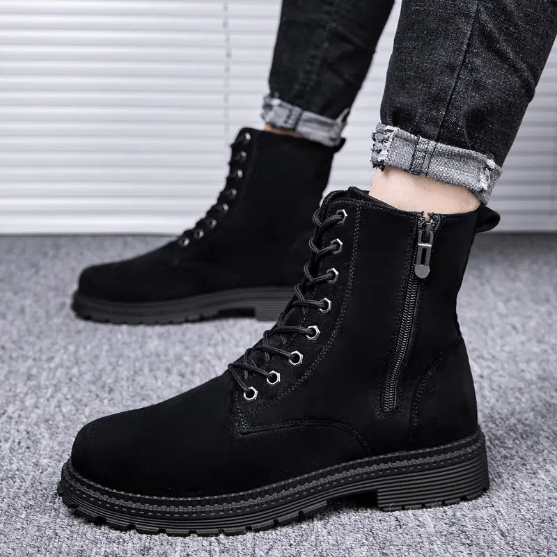 Men's Autumn High-Top British Martin Boots