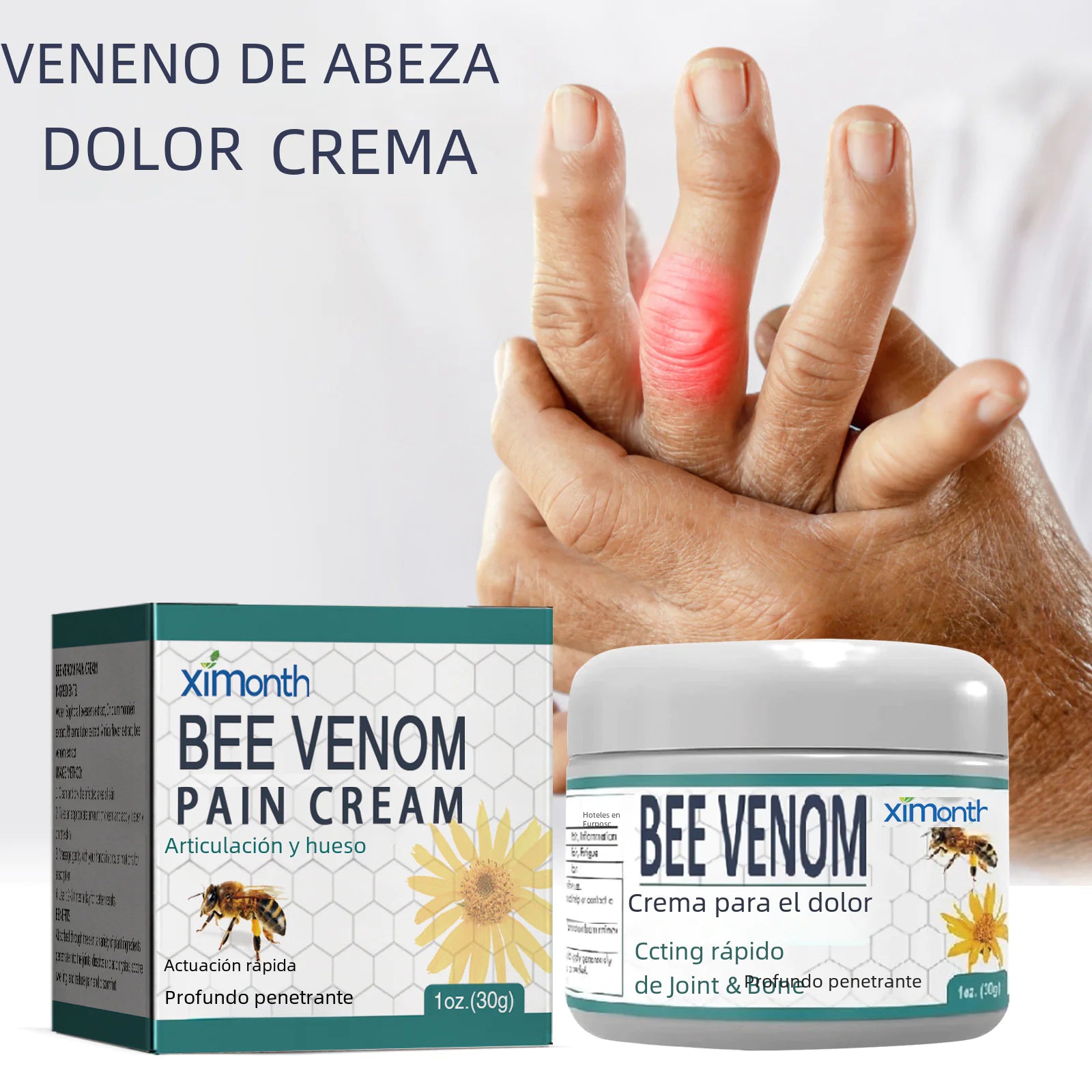 Ximonth Bee Venom Joint Cream for Pain Relief