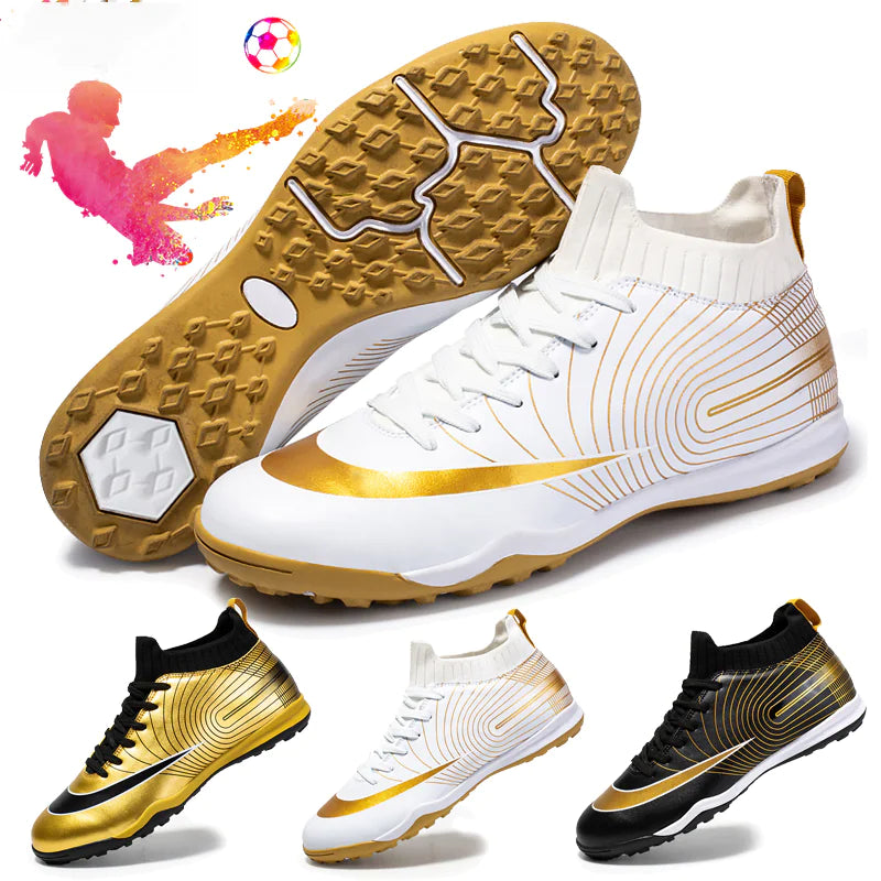 Men's Microfiber Outdoor Professional Soccer Shoes