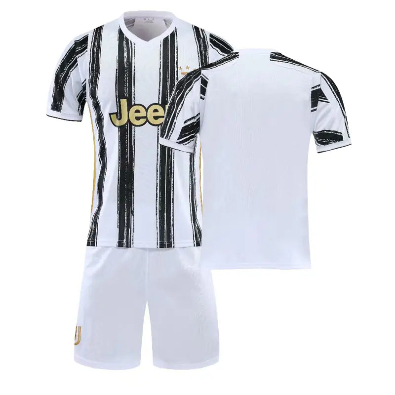 2021 Juventus Home Gold Jersey with Socks, Ronaldo 7