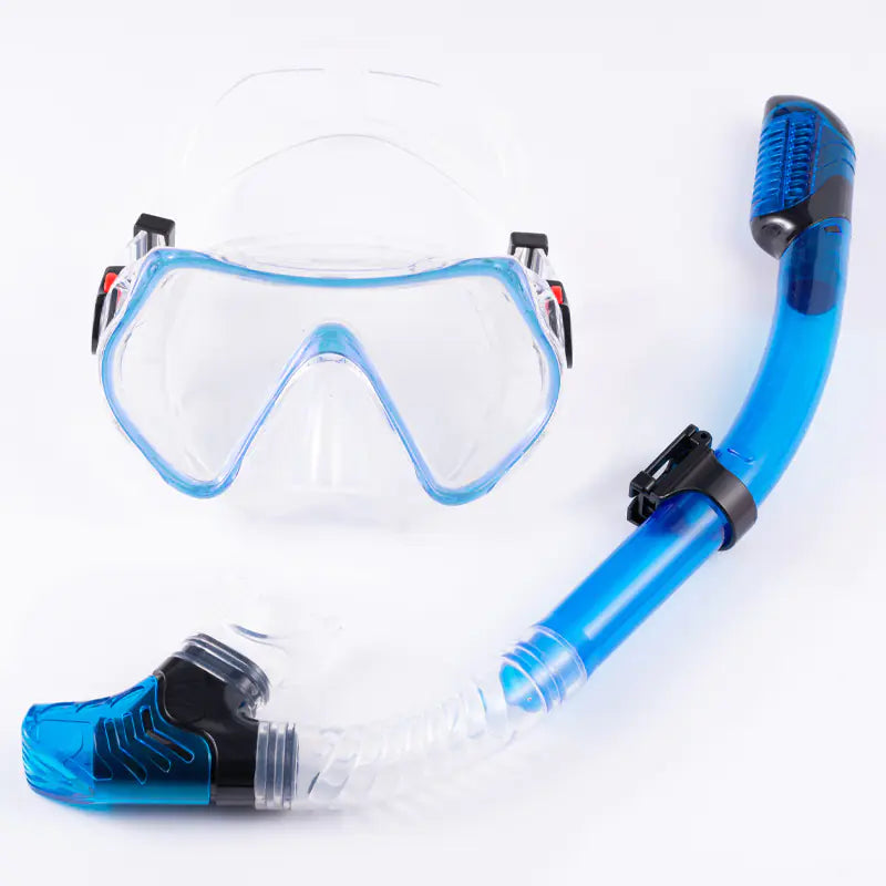 Adult Full Face Snorkel Mask and Breathing Tube Set