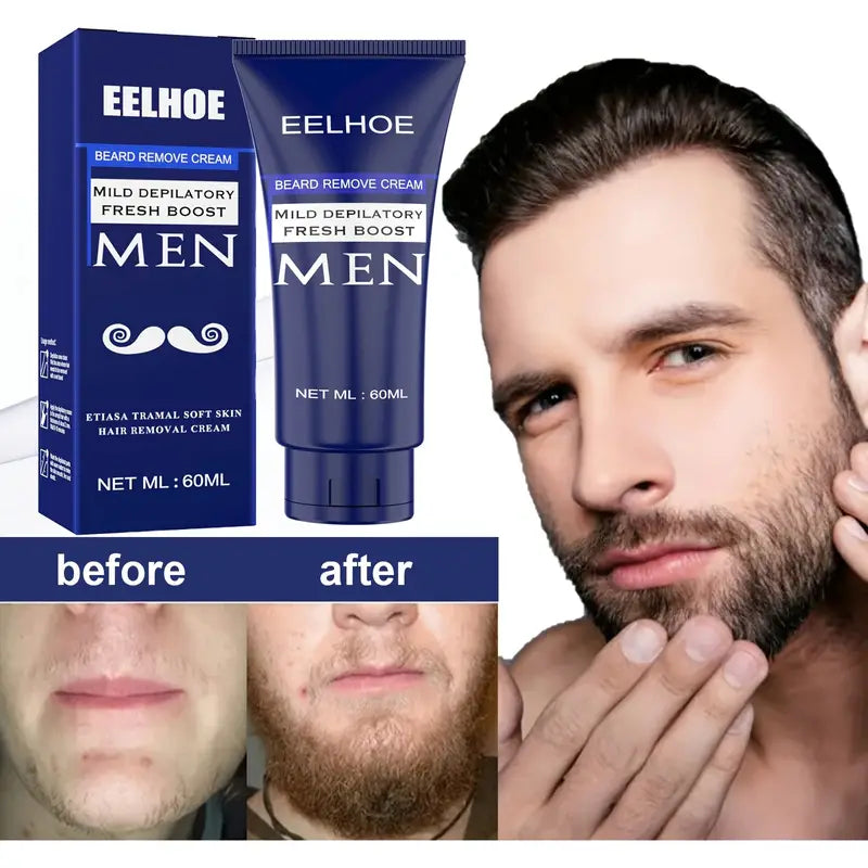 Gentle Men's Hair Removal Cream, 2.03 Fl Oz