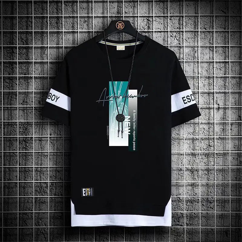 Men's Fashion Summer Short Sleeve T-Shirts