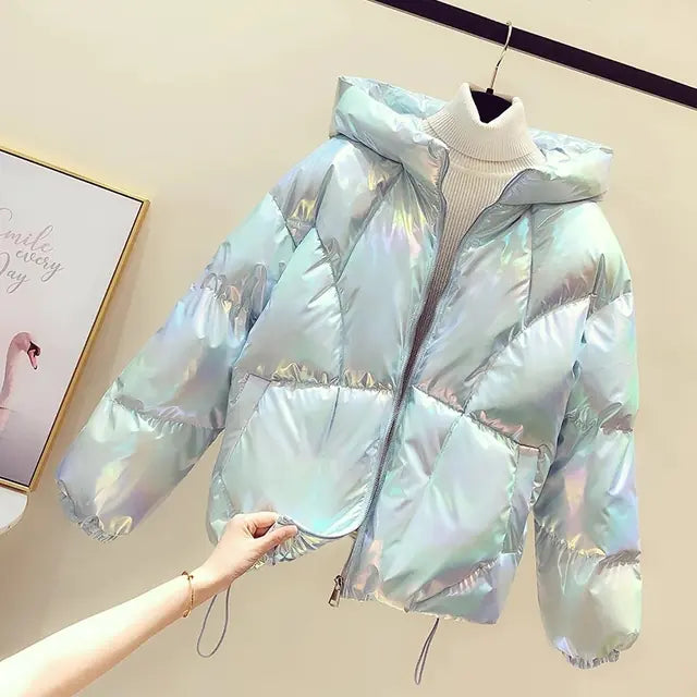 Fashionable Short Cotton-Padded Winter Jacket