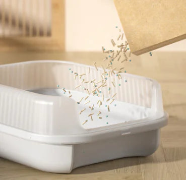 Large Semi-Enclosed Cat Litter Box for Wholesale