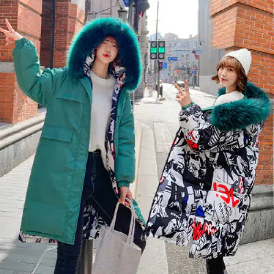 Reversible Cotton Jacket for Plus Size Women
