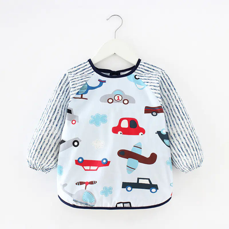 Children's Cotton Bib Apron for Spring/Summer Use