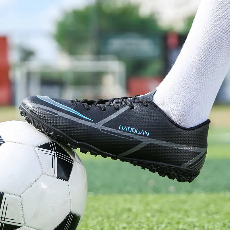 Men's Microfiber Soccer Shoes for Outdoor Sports