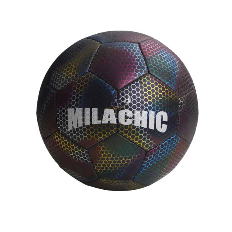 Holographic Reflective Soccer Balls 4 & 5 - Factory Direct