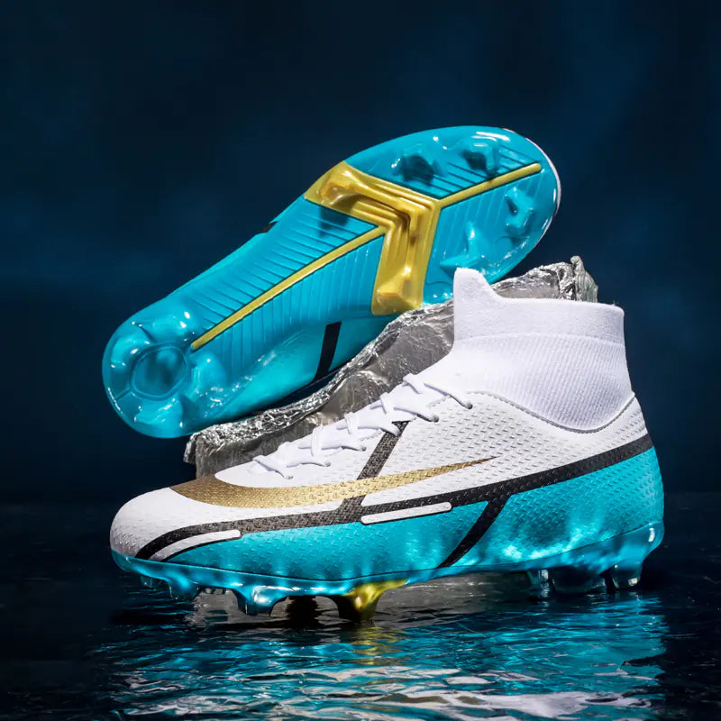 Men's Outdoor FG Soccer Shoes in Microfiber Material