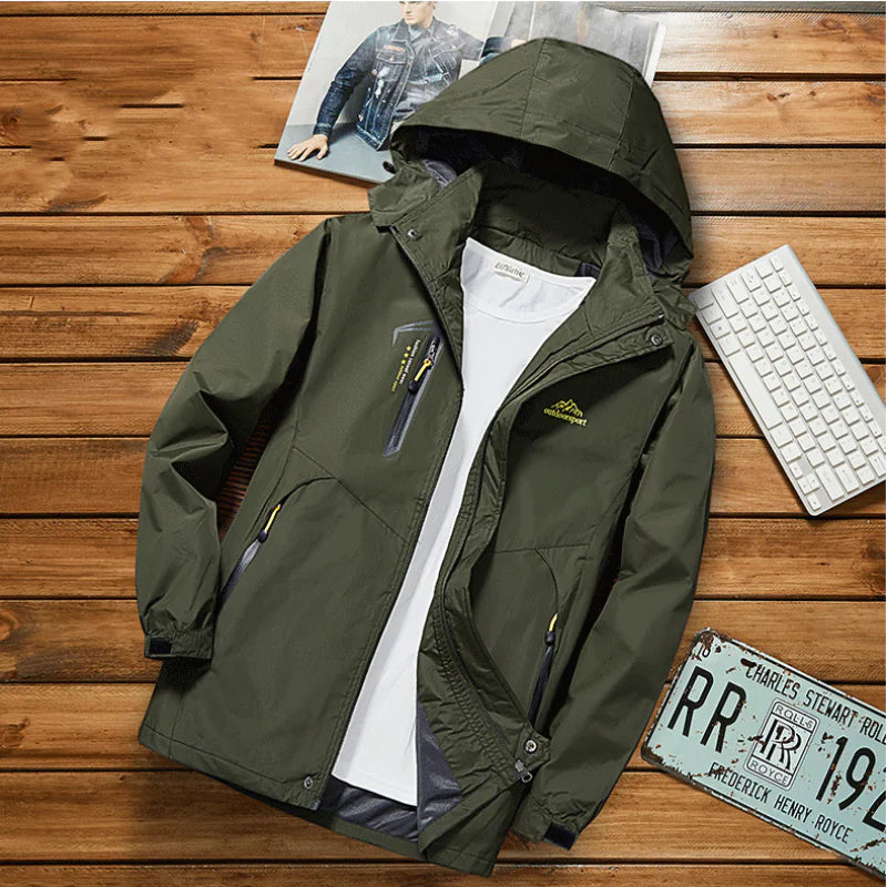 Outdoor Thin Waterproof Jacket for Men and Women