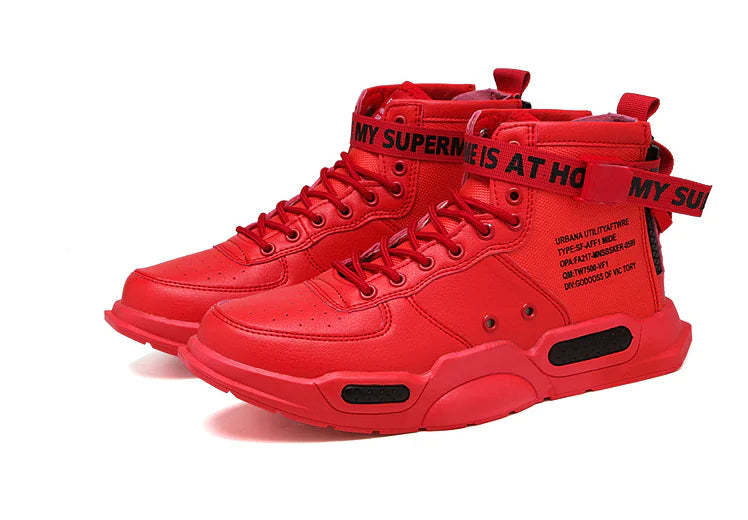 High-Top Canvas Sneakers for Men and Couples (Winter)