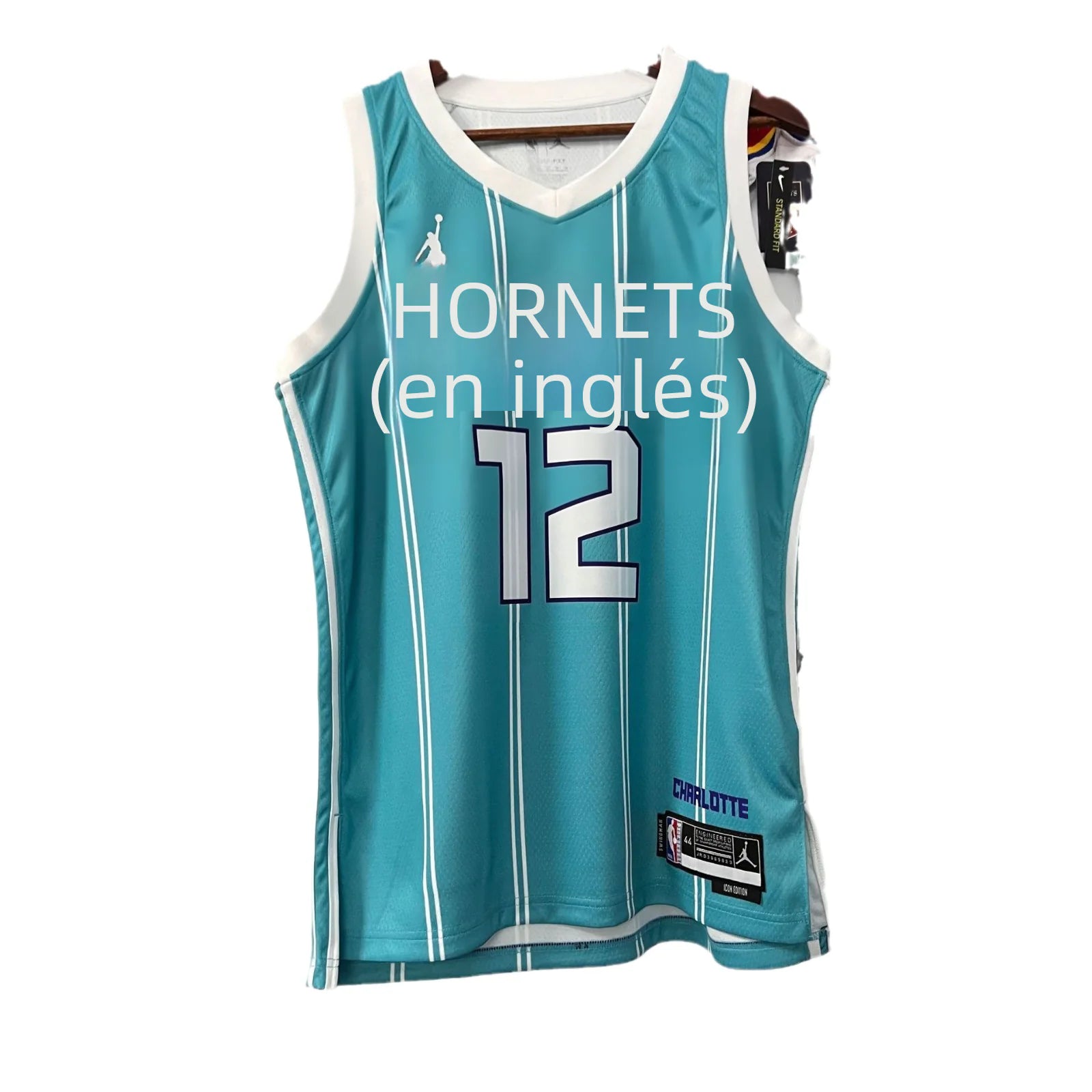 Hornets 2023 Season White Blue NBA Jerseys (Quick-Dry)