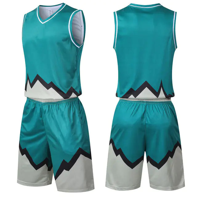 Men's Throwback Basketball Uniforms - Custom Jersey Set