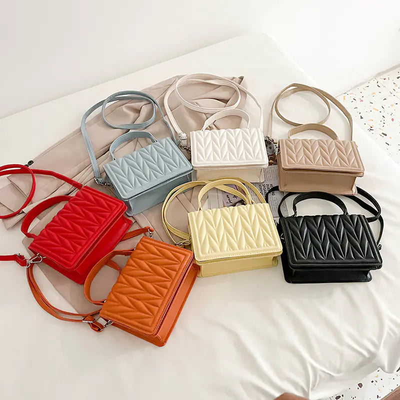 Trendy Women's Embroidered One Shoulder Messenger Bag