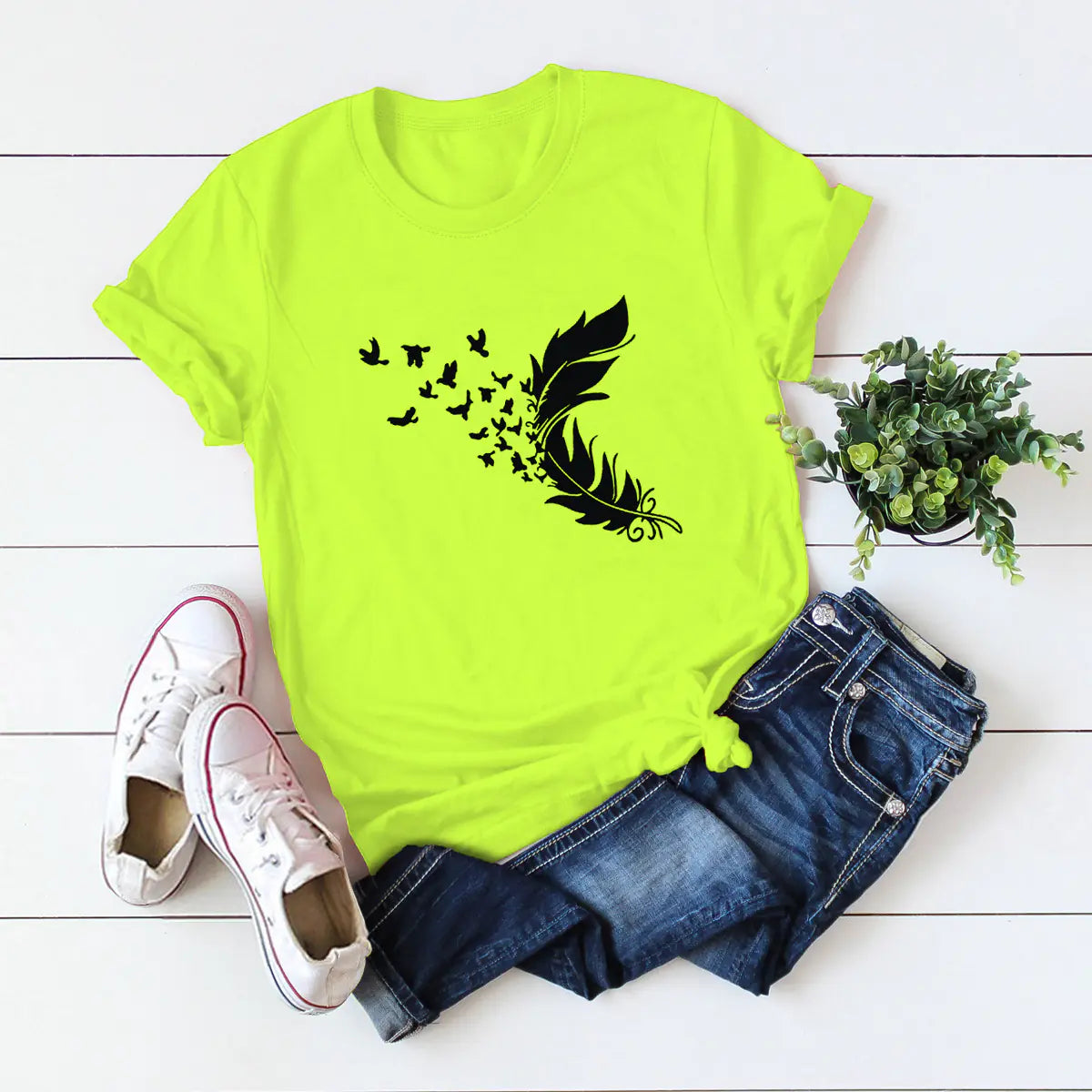 Trendy Women's Cotton T-Shirt