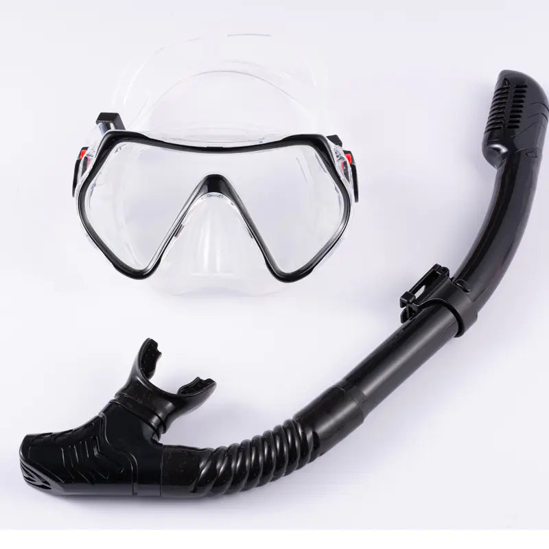 Adult Full Face Snorkel Mask and Breathing Tube Set