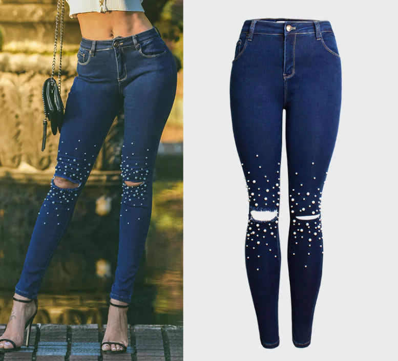 Slim Fit Jeans and Pencil Pants for Women
