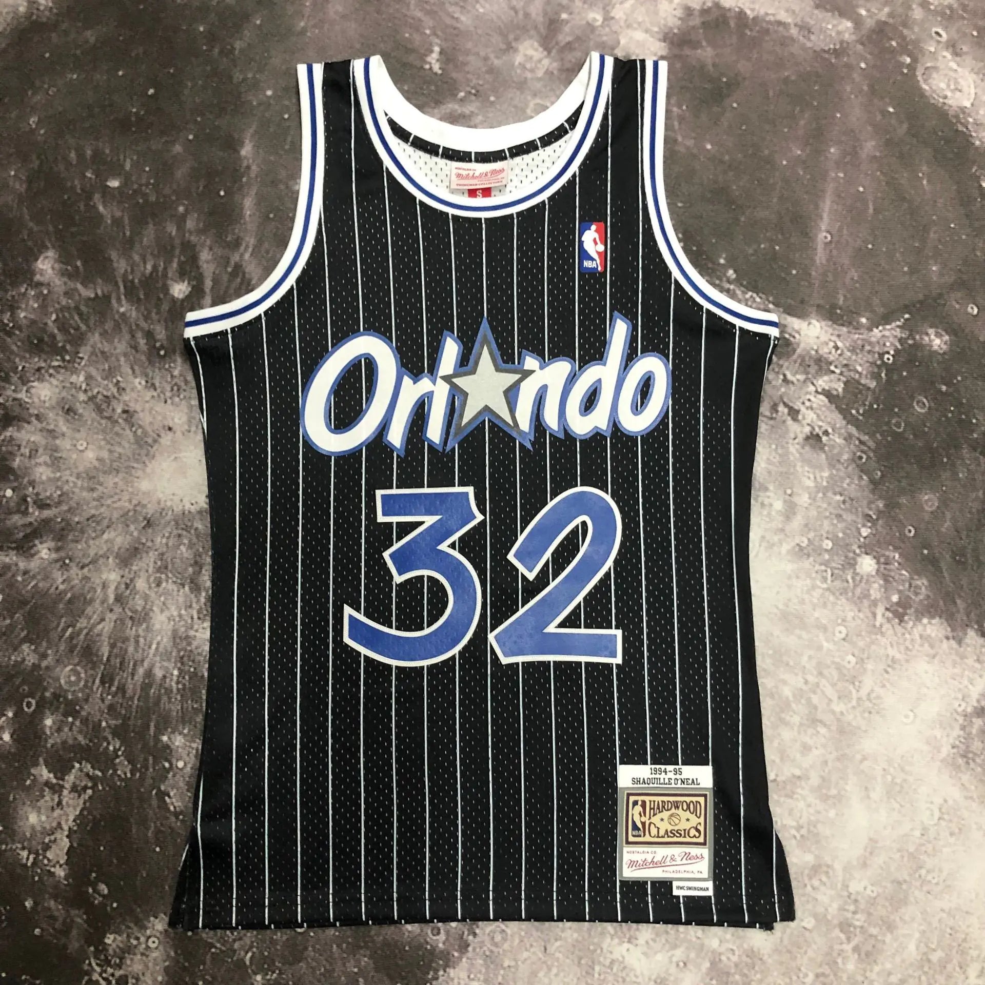 MN Retro NBA Magic Team Jerseys - Black & White