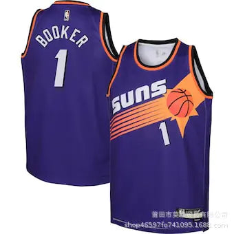 NBA New Suns Jerseys: Paul 13, Nash 35, Durant 1, Booker