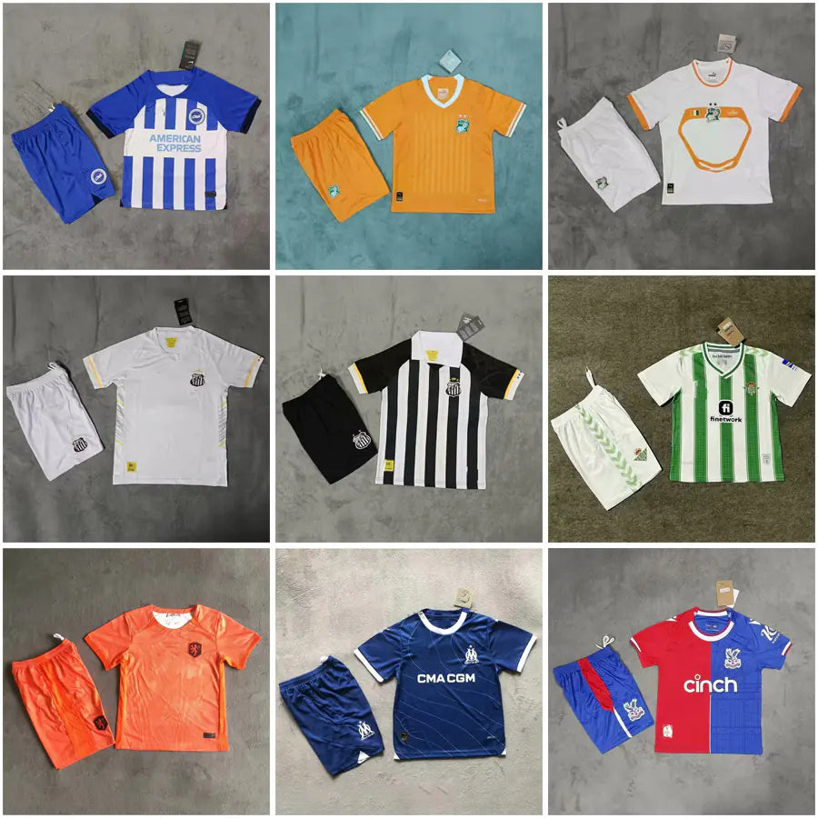 Kids Soccer Jersey for 23-24 Season - Multiple Teams