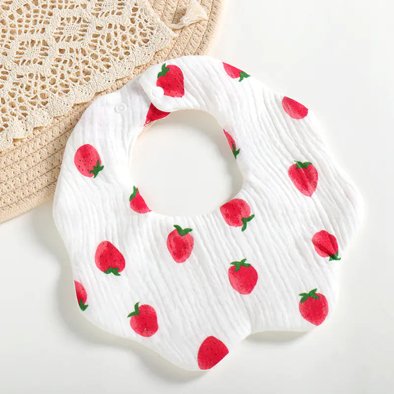 Cartoon Cotton Towel for Babies - Anti-Spit Design