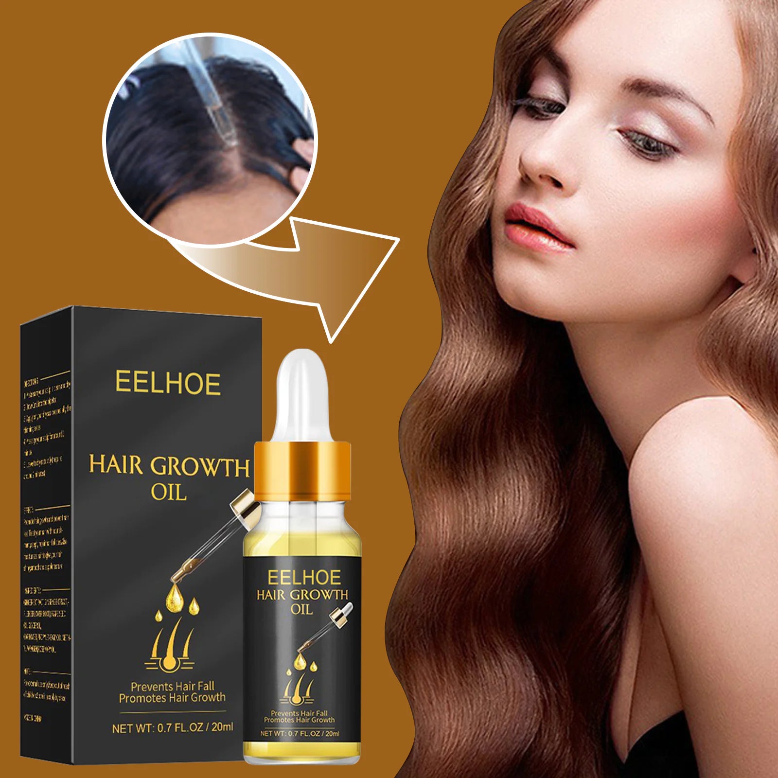 LAVDIK Hair Growth Serum Oil for Cross-Border Care