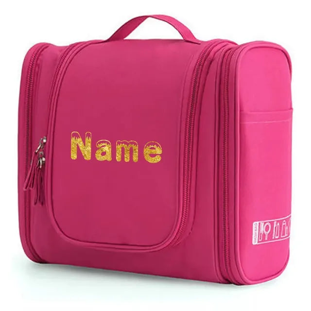 Custom Waterproof Makeup Bag - Large Capacity Storage
