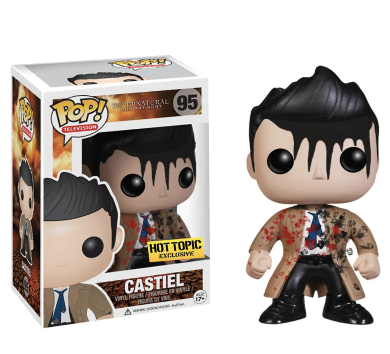 Funko POP Castiel & Dean Figures (Evil Power Series)