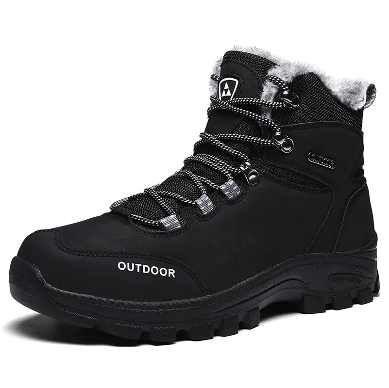 Men's Breathable Waterproof High-Top Hiking Shoes 45-46